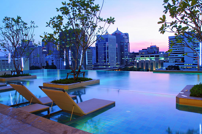 【打卡必去】曼谷 Infinity Pool無邊際泳池酒店 Top 5