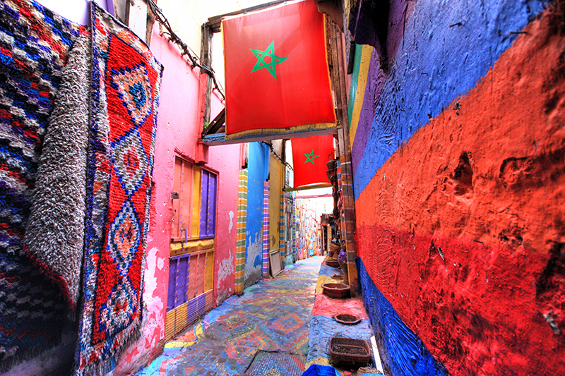 摩洛哥古城市集