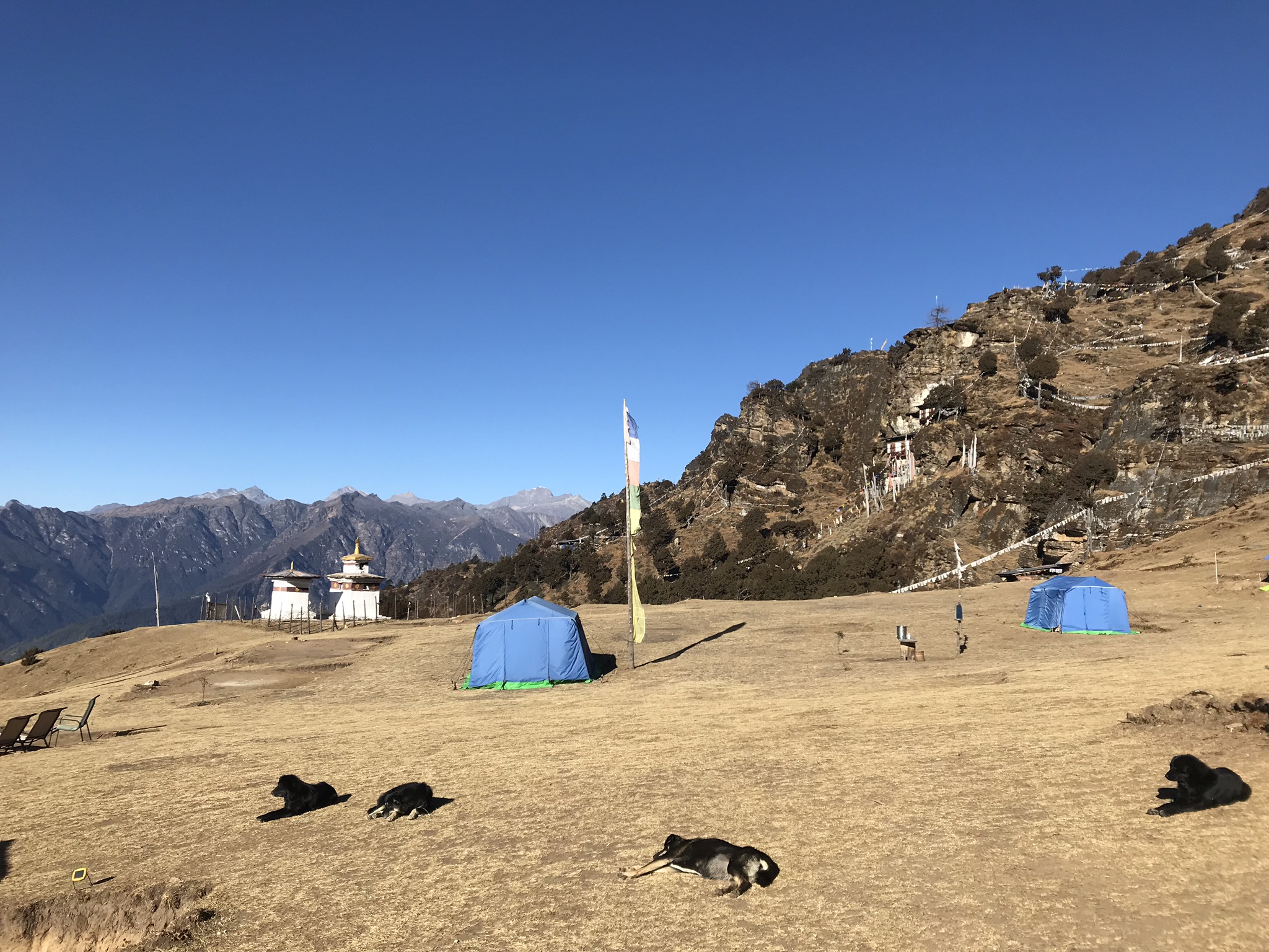 不丹Bumdra Trek營地