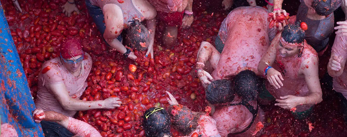 華倫西亞La Tomatina蕃茄節